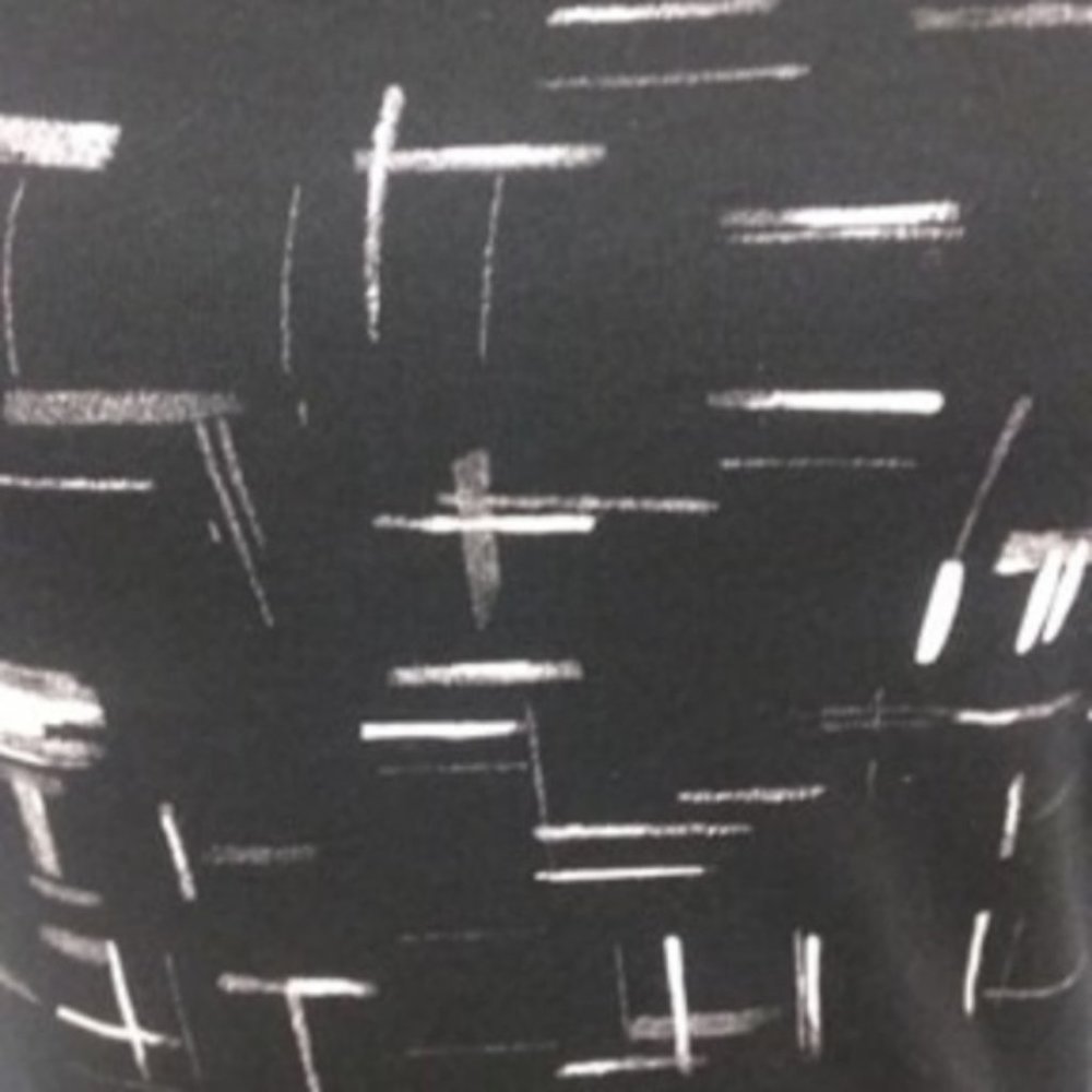 Abstract Black blouse By apt 9 size M - Picture 3 of 4